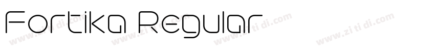 Fortika Regular字体转换 Fortika Regular字体转换